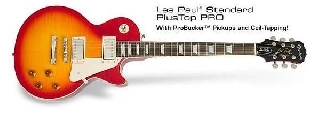 epiphone les paul standard plus top pro - cherry sunburst