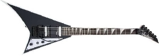 jackson js series rhoads js32 amaranth fingerboard black w/white bevels