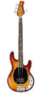 sterling by music man - ray 34 hb - honey burst