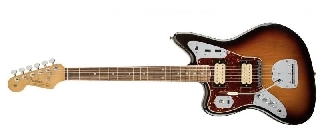 fender kurt cobain jaguar rw lh 3 color sunburst