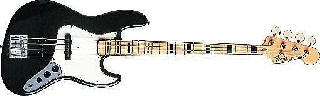 fender geddy lee jazz bass mn black