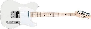 squier by fender affinity telecaster mn arctic white