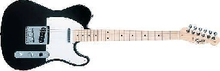 squier by fender affinity telecaster mn black