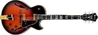 ibanez gb10bs brown sunburst - george benson signature