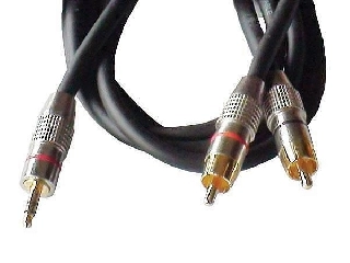 extreme cavo minijack stereo due rca - 1 metro - mjs2r1pro