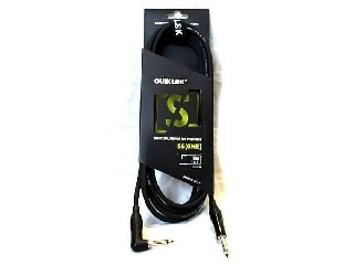 quik lok sonic solutions one a5 - cavo jack high definition con connettore a 90 - made in italy