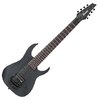 ibanez m80m-wk weathered - black fredrik thordendal signature - 8 corde (meshuggah)