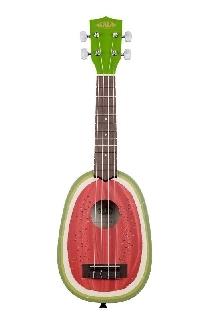 kala ka-nv-wtml - ukulele soprano watermelon con borsa