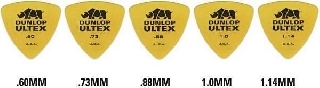 dunlop 426p ultex trianlge 1.14 - pack 6 plettri