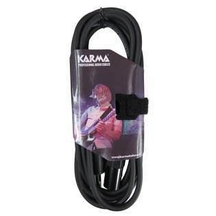 karma ca 8257 m - cavo audio jack 6,3 - xlr m - 3mt