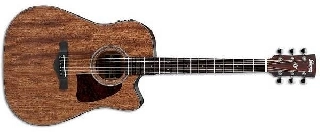 ibanez aw54ce-opn - open pore natural - chitarra acustica elettrificata