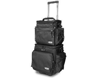 ultimate slingbag trolley set deluxe black, orange inside