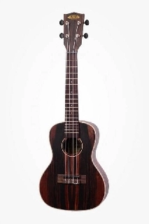 kala ka-eby-c - ukulele concerto striped ebony con borsa