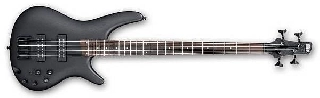 ibanez sr300eb-wk wheathered black - basso elettrico nero