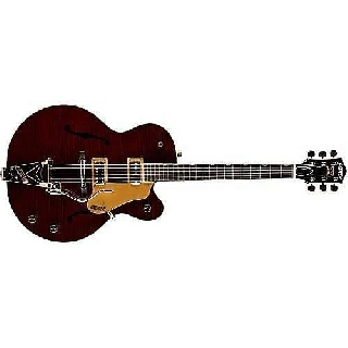 gretsch g6122t-59 vintage select edition '59 chet atkins country gentleman tiger flame maple walnut stain lacquer