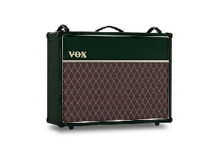 vox ac30c2 - british racing green