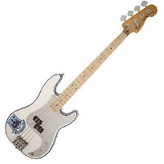 fender steve harris precision bass olympic white