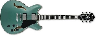 ibanez as73olm olive metallic