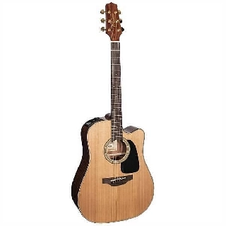 takamine ps 2 dc-ng pro series selected natural gloss - made in japan