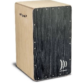 schlagwerk cp5003 - cajon precise os black silver