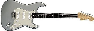 fender robert cray stratocaster rw inca silver