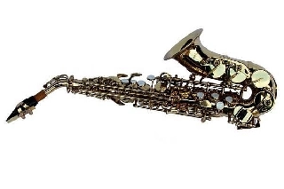 luke & daniel ssc310l - sax soprano curvo con custodia