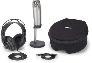 samson c01u pro podcasting pack - pack con microfono usb a condensatore e accessori