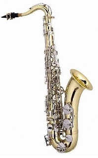 extreme jbts-08 sax tenore in ottone con chiave del fa# acuto finitura oro laccato