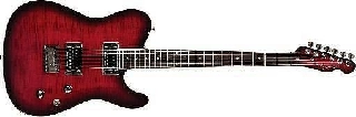 fender special edition custom telecaster fmt hh lrl bk-cherry burst