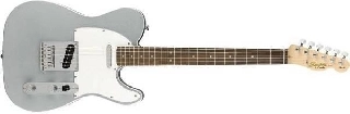 squier by fender affinity telecaster lrl slick silver