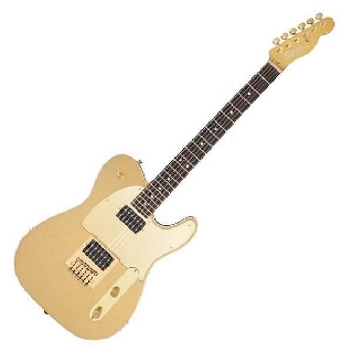 squier by fender j5 telecaster lrl frost gold